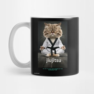 no stress at jiujitsu class Mug